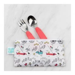 Bumkins Reusable & Eco Friendly Small Snack Bag 2pk - Bird Park / Urban Bird