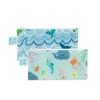 Bumkins Small Snack Bag 2pk - Rolling With The Waves