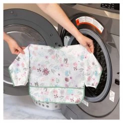 Bumkins Waterproof Sleeved Bib - Floral Bibs & Clothing