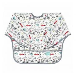 Bumkins Waterproof Sleeved Bib - Urban Bird Bibs & Clothing