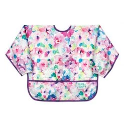 Bumkins Bibs & Clothing Waterproof Sleeved Bib - Watercolour