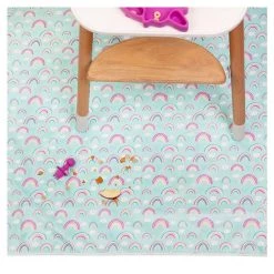Bumkins Bath, Change & Accessories Waterproof Splat Mat - Rainbows