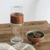 Better Tea Co. Restocked Glass Tea Infuser & Flask - Wood