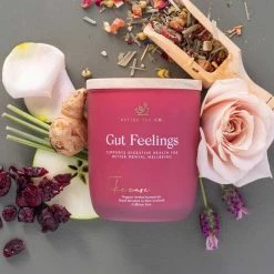 Better Tea Co. Kiwiana Gut Feelings Glass Canister - Large (100g)