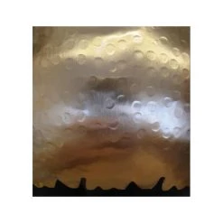 Bovi Home Decorative Metallic Tray - White & Gold