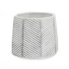 Bovi Home Octo Grey & White Planter VASES & PLANTERS