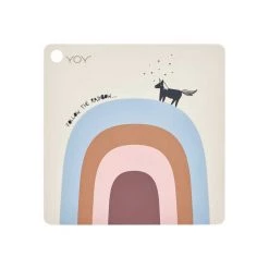OYOY Silicone Placemat - Follow The Rainbow GIRLS GIFTS