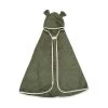 Fabelab NEW ARRIVALS Baby Hooded Towel – Olive Bear