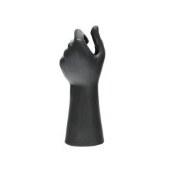 Le Forge Ceramic Hand Vase - Black (27.5cm) Restocked