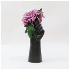 Le Forge Ceramic Hand Vase - Black (27.5cm) Restocked