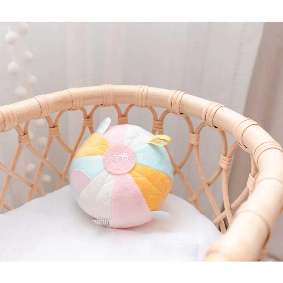 O.B Designs BABY & TODDLER GIFTS Sensory Ball - Autumn Pink