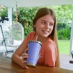 Montii Co Reusable & Eco Friendly Smoothie Cup - Grape (450ml)