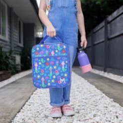 Montii Co Insulated Lunch Bag - Mermaid Reusable & Eco Friendly