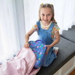 Montii Co Insulated Lunch Bag - Mermaid Reusable & Eco Friendly