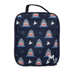 Montii Co Insulated Lunch Bag - Shark Reusable & Eco Friendly