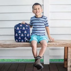 Montii Co Insulated Lunch Bag - Shark Reusable & Eco Friendly