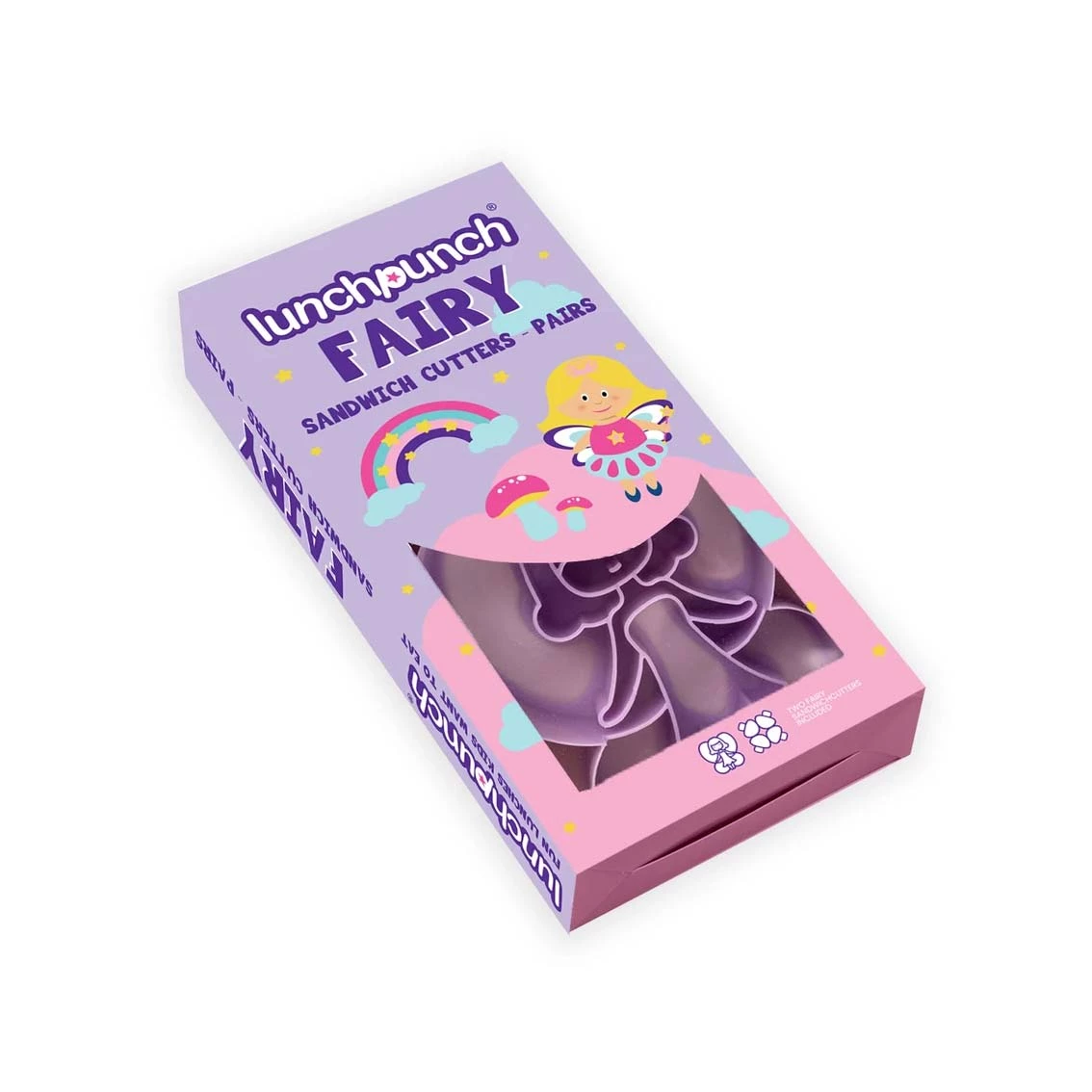 Lunch Punch GIRLS GIFTS Sandwich Cutters - Fairy (2pc)