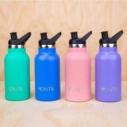Montii Co Mini Insulated Drink Bottle - Grape (350ml) NEW ARRIVALS