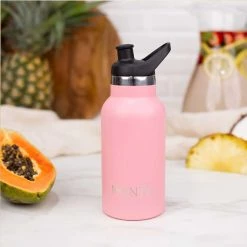 Montii Co Mini Insulated Drink Bottle - Strawberry (350ml) NEW ARRIVALS