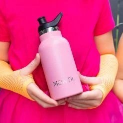 Montii Co Mini Insulated Drink Bottle - Strawberry (350ml) NEW ARRIVALS