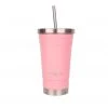 Montii Co Reusable & Eco Friendly Smoothie Cup - Strawberry (450ml)