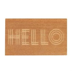 Now Designs Country Style Hello Impression Doormat