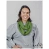 Hello Friday Stella Infinity Scarf - Peagreen