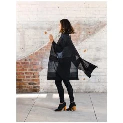 Hello Friday Highflyer Poncho/Scarf – Black