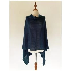Hello Friday Highflyer Poncho/Scarf β Peacock SCARVES, CLOTHING & FASHION ACCESSORIES