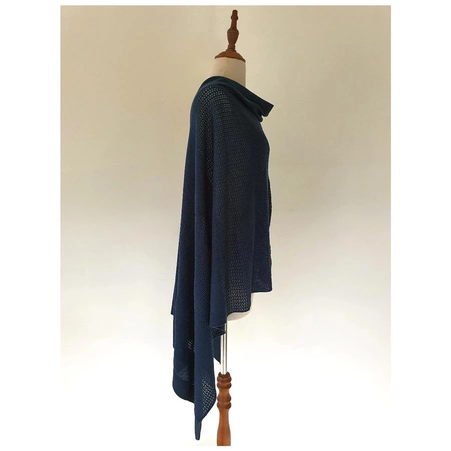 Hello Friday Highflyer Poncho/Scarf β Peacock SCARVES, CLOTHING & FASHION ACCESSORIES