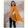 Hello Friday SCARVES, CLOTHING & FASHION ACCESSORIES Highflyer Poncho/Scarf β Mustard
