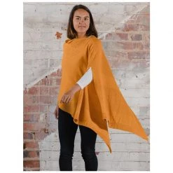 Hello Friday SCARVES, CLOTHING & FASHION ACCESSORIES Highflyer Poncho/Scarf β Mustard