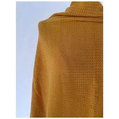 Hello Friday SCARVES, CLOTHING & FASHION ACCESSORIES Highflyer Poncho/Scarf – Mustard