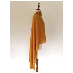 Hello Friday SCARVES, CLOTHING & FASHION ACCESSORIES Highflyer Poncho/Scarf – Mustard