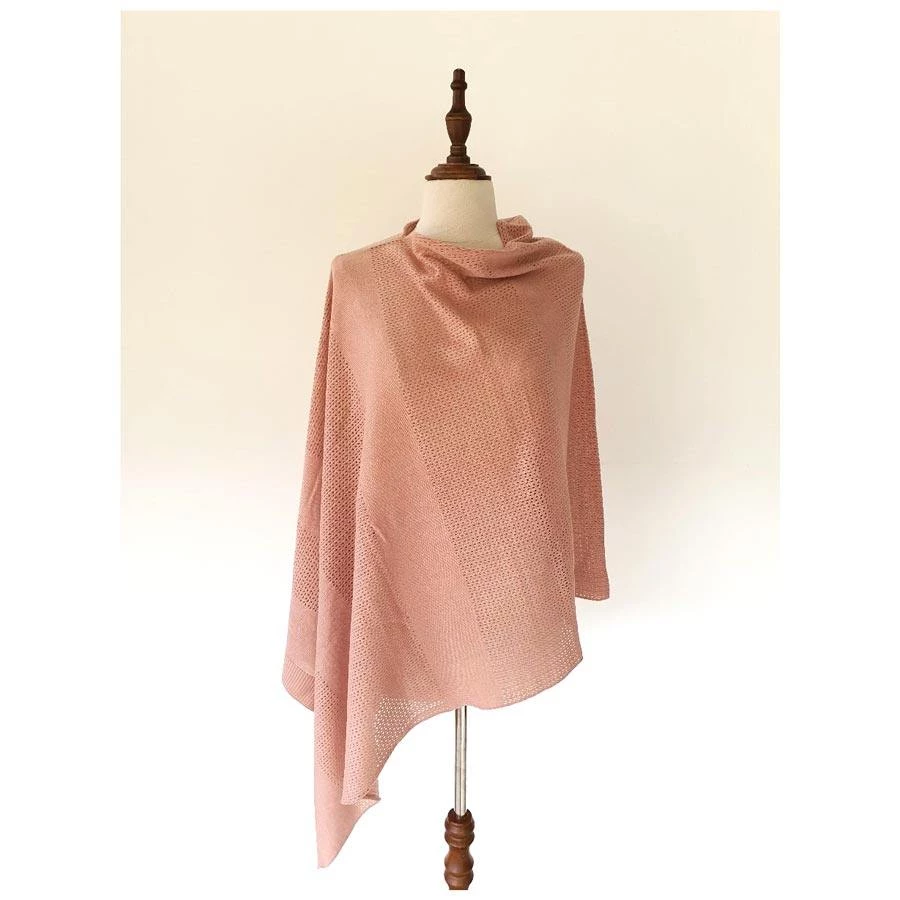 Hello Friday Highflyer Poncho/Scarf β Blush