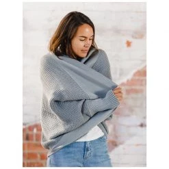 Hello Friday SCARVES, CLOTHING & FASHION ACCESSORIES Cocoon Cardigan – Sleet Grey