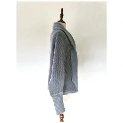 Hello Friday SCARVES, CLOTHING & FASHION ACCESSORIES Cocoon Cardigan – Sleet Grey