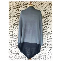 Hello Friday Flo Cardigan – Denim/Peacock SCARVES, CLOTHING & FASHION ACCESSORIES