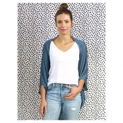 Hello Friday Flo Cardigan – Denim
