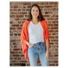 Hello Friday Flo Cardigan – Tangerine
