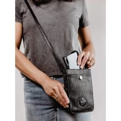 Hello Friday NEW ARRIVALS Izzy Phone Bag - Black