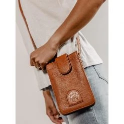 Hello Friday Izzy Phone Bag - Tan NEW ARRIVALS