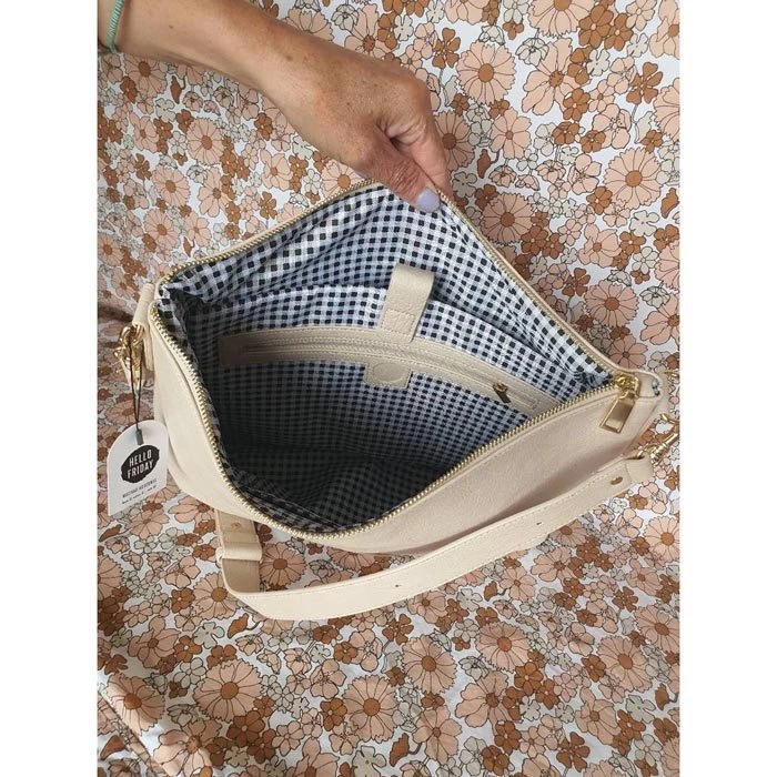 Hello Friday NEW ARRIVALS Harper Hold All Bag - Cream