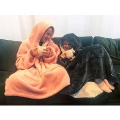 Moana Road Kiwiana Mega Hoodie - Pink