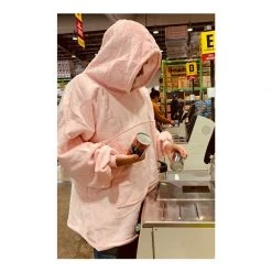 Moana Road Kiwiana Mega Hoodie - Pink