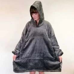 Moana Road Mega Hoodie - Grey Kiwiana