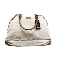 Moana Road Omaha Overnight Bag - Cream Kiwiana