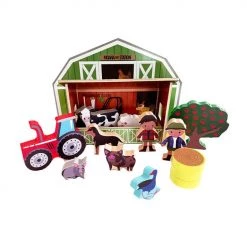 Moana Road Farm Scene Play Set