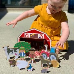 Moana Road Farm Scene Play Set
