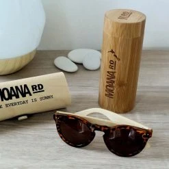 Moana Road Kiwiana Bamboo Tube Sunglass Case
